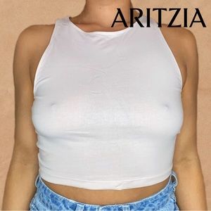 ARITIZIA Blush Pink Crop Top